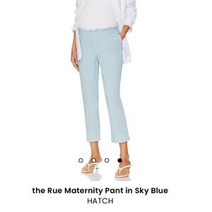 NWOT - Hatch Rue Maternity Pant in Sky Blue - Size 1